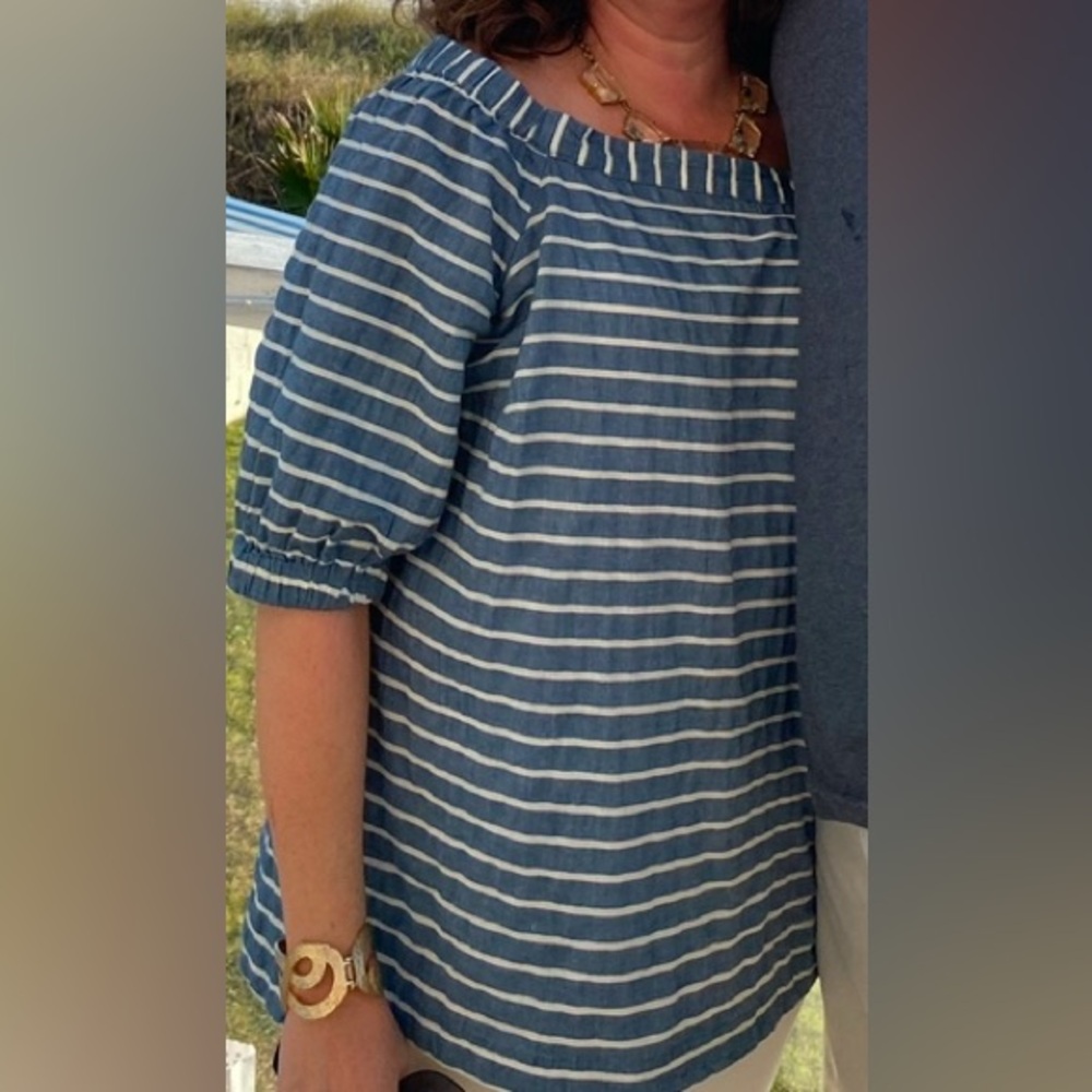 Off the shoulder tunic